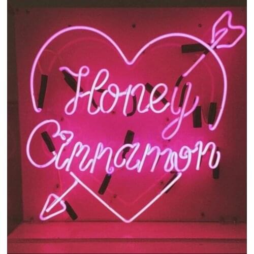 Neon Sign For Love Heart Shape Customed Honey Tubes Beer Bar Home Lamp resterant light advertise custom logo handmade art light