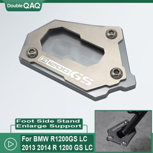 Motorcycle New Side Stand Pad Extension Plate for BMW R1200GS LC K50 2012-2016 R 1200 GS Adventure LC K51 2013-2016