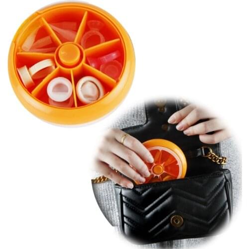 New Tattoo Storage box Tattoo Machine Parts DIY Assorted Parts Accessories Kit Portable Tools For Rings Cup Needles Caps Golves