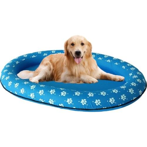 Dog Pool Float Pet Water Toy Pool Float Swimming Pool Floating Row Bed Portable Inflatable Dog Cat Pet Water Beach Toy