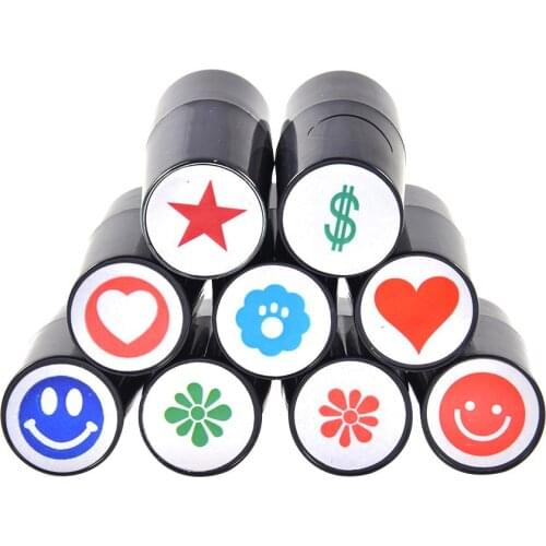 Golf Rubber Ball Seal Ball Stamper Fast Dry Plastic Silicone Stamp Seal for Marker Printer Golf Supplies