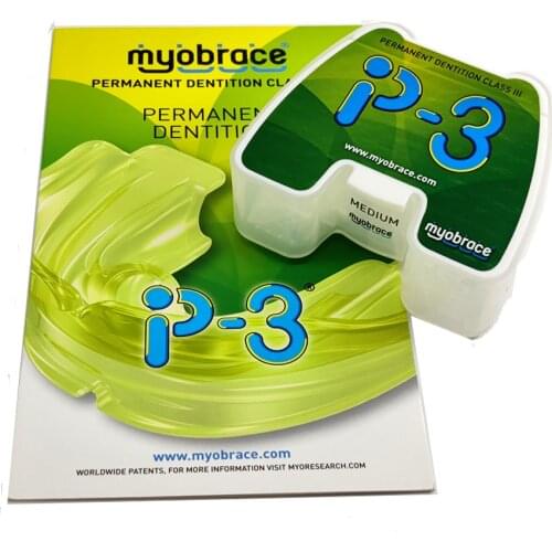 Myobrace interceptive class III P3 TRAINER/Dental P3 Trainer Appliance for malocclusion