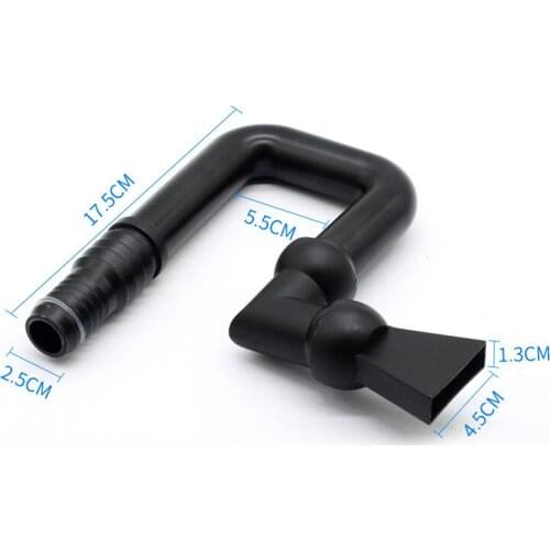 U-Tube Directional Return Nozzle 5/8 3/4 Fish tank filter bucket U tube duckbill outlet can rotate angle