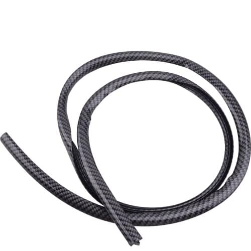 Universal 160cm Rubber Dashboard Gap Rubber Filling Sealing Strip Car Accessories Carbon Fiber Style