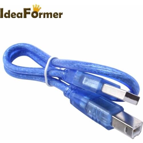 1pc USB Cables type A Male to type B Male 50cm 3D Printer parts 3D Printer Board BM USB Cable without USB magnetic ring