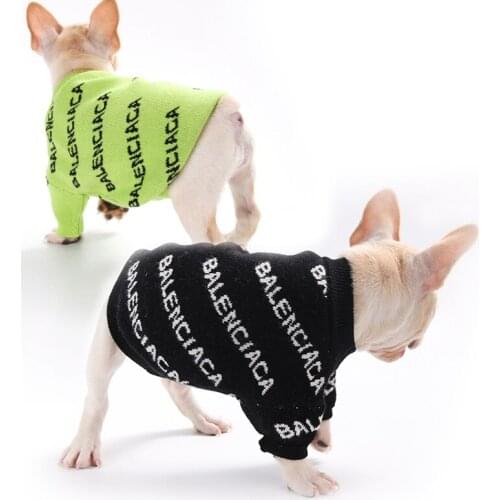 Puppy Knit Dog Sweater Fall/winter Warm Fashion Pet Loose Comfortable Clothes One-piece Chihuahua Hiromi Husky