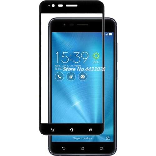 3D FUll Cover Tempered Glass For Asus Zenfone 3 Zoom ZE553KL Screen Protector For Asus Zenfone 3 Zoom ZE553KL Protective film