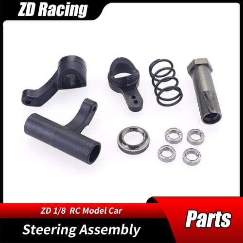 ZD Racing 1/8 Parts Truck Monster Buggy CNC 08425 08426 08427 08428 Steering Assembly 8028 Universal for 8 Model RC Cars