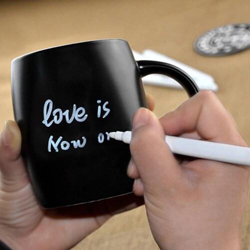 1 Pcs White Liquid Chalk Pen Marker For Glass Electronic Blackboard Chalkboard White Pen Wall Sticker Dropshipping Hot Sale 2021