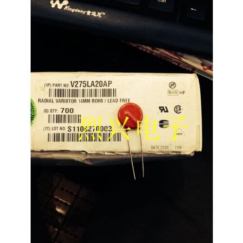 15pcs/ Original new P275L20 V275LA20AP P275L20C 14MM 275VAC