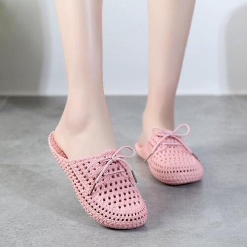 2021 summer shoes woman slippers new arrival indoor sandals solid PVC casual slippers women shoes promotional female sandal