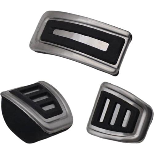 3Pcs Car Brake Pedals Cover for VW Bora Jetta Golf 4 MK4 IV Jetta MK4