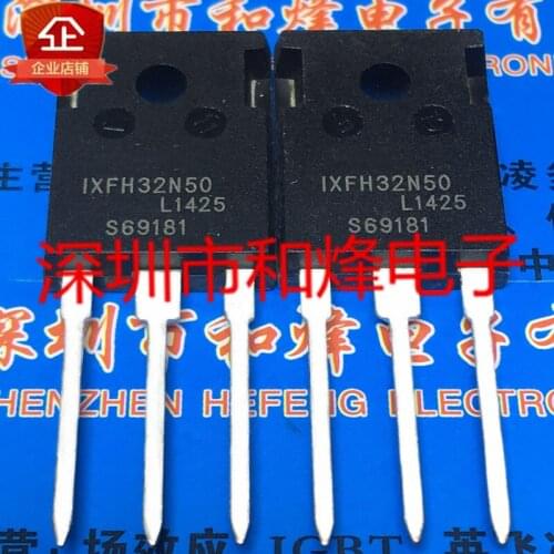 5PCS IXFH32N50 TO-247 500V 32A 100% New&original