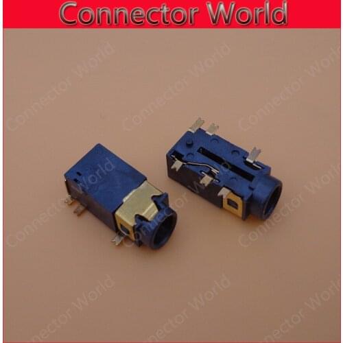 3.5mm Audio Jack Socket 3.5 Headphone Connector 6SMT with head for Tablet Phone Digital Produc Headphone jack