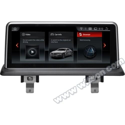 10.25" Android 9.0 OS Car Multimedia Navigation GPS for BMW 1 Series E81 E82 E87 E88 2005-2012 without Original Monitor (LHD)