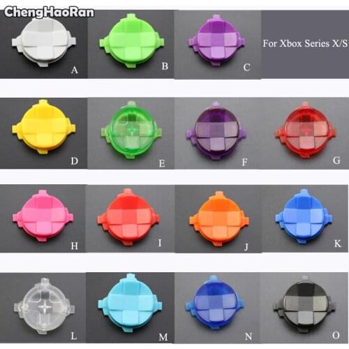 ChengHaoRan 15 colors For Xbox Series X/S Plastic thumbstick sticks analog Cross Buttons wired wireless controller joystick