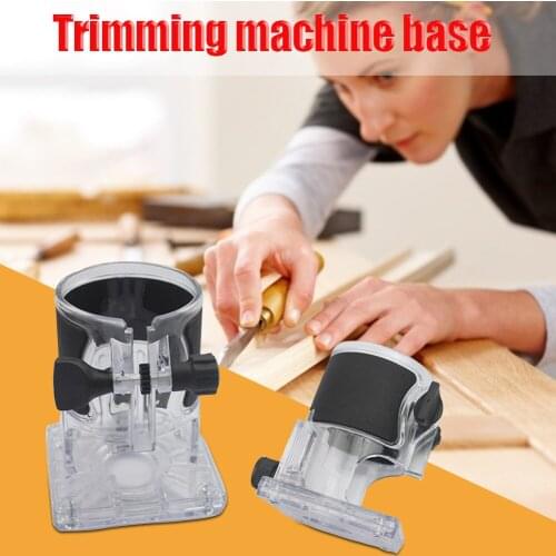 Wooden Router Base Trimming Milling Machine Base Woodworking Cutter Electric Trimmer Power Tools Accessories Plunge Router Base