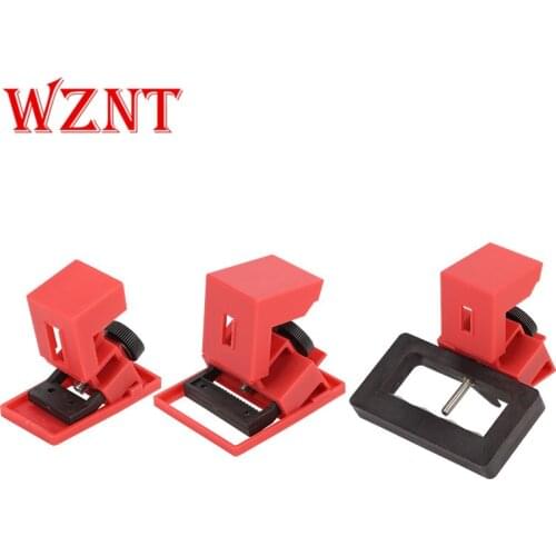 Electrical MCB Clamp On Circuit Breaker Safety Lockout Tagout Lock