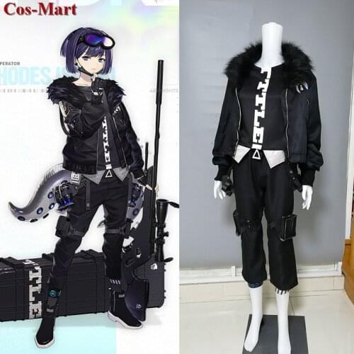 Game Arknights Andreana Cosplay Costume RHODES ISLAND Handsome Combat Uniform Activity Party Role Play Clothing Custom-Make Any
