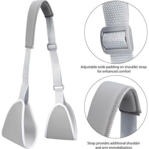 Shoulder Arm Support Posture Corrector Adjustable Medical Shoulder Arm Sling Swathe Brace Reinforced Immobilizer Broken Forearm