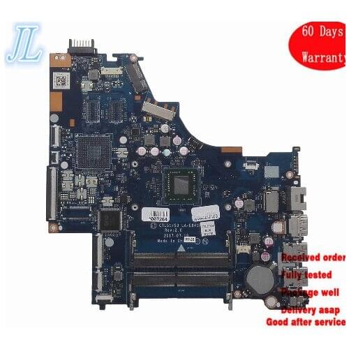 Buy Main Board L02828-001 For HP 15-BW Laptop Motherboard Mainboard CTL51/53 LA-E841P A4-9120 In Good Condition