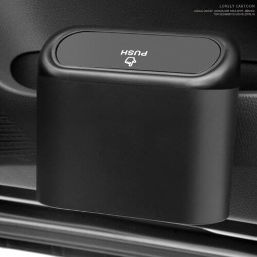 Car Trash Can Interior Storage Box Door Seat Back Garbage Dust Bin for Opel Astra VAUXHALL MOKKA Zafira Insignia Vectra Antara