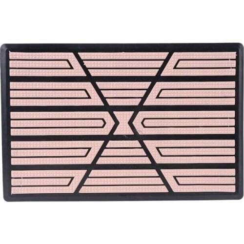 Car Floor Carpet Pad Heel Foot Mat Pedal Patch Cover 23x15cm Car Mat Anti-skid