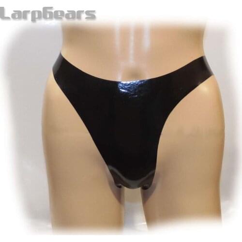 Latex Lingerie Exotic Panties Sexy Latex Rubber Briefs Hot Underwear S-L Size