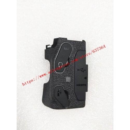 New original left side USB HDMI I/F Interface Rubber cover repair part For Canon FOR EOS 80d SLR (with Adhesive )