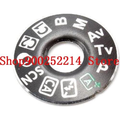 New Top Cover Function Dial Model Button Label For Canon 80D Camera Repair Part