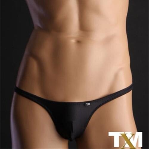 The New Value Promotions Mens Underwear Hipster Silky G-string Pants T 0137