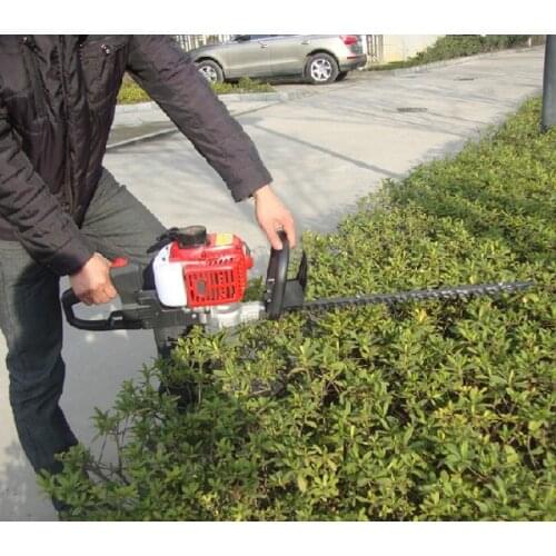 Dual Blades garden machinery 22.5cc Single Blade petrol Hedge Trimmer Gasoline Hedge Machine Pruning Shears 0.65kw