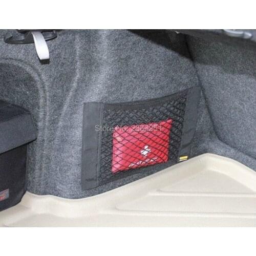 Car Styling Car Rear Trunk Back Seat Elastic String Net Mesh Storage Bag for Lexus rx350 rx gs is250 gs300 rx300 nx Accessories