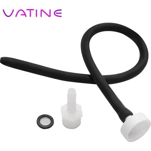 VATINE Butt Vagina Cleaning Device Anus Douche Anal Washer Enema Butt Plug Cleaner Erotic Sex Toys for Women Adult Products