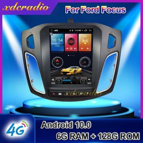 Xdcradio 10.4" Android 10.0 For Ford Focus Car Radio Automotivo Car DVD Multimedia Player Auto GPS Navigation Stereo 2013-2017