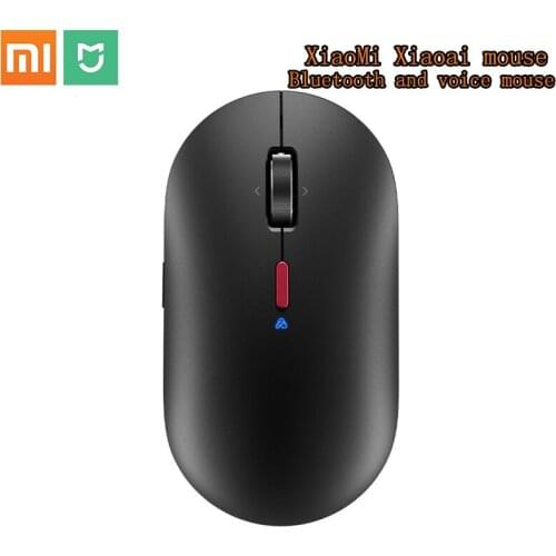 Xiaomi Xiaoai mijia Mouse Senza Fili di Bluetooth 5.0 USB Del Mouse Ricaricabile 2.4Gh AI input Vocale traduzione Mouse Ottico