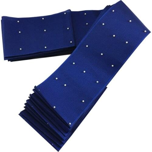 Hot selling african headtie Beaded aso oke 015V leng 4.3Meters 1pcs Nigeria ASO OKE Wedding Headtie Belt Cummerbunds