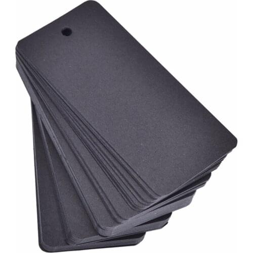 50 Pcs Handmade Garment Kraft Paper Tags Crafts Wedding Party Decoration Ornaments Hang Tag Embellishment Labels Card Gift