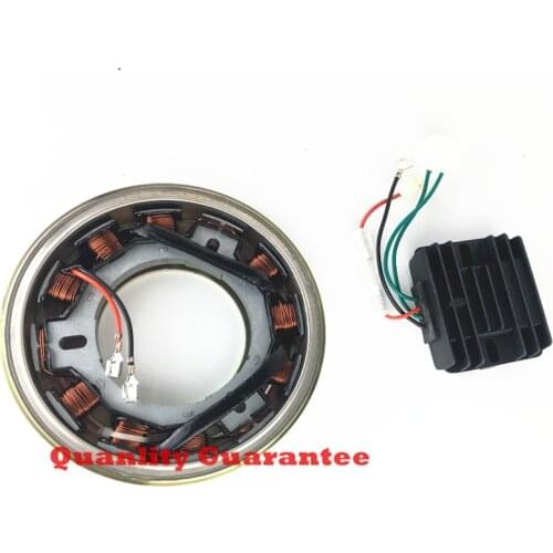 Free shipping generator spare parts Charge Regulator and generator together sell 178F 186F 186FA suit for kipor Kama