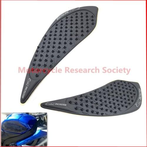 For GSXR/1000 09-10-11-12-13-14-15 Motorcycle Tank Pad Protector Sticker Decal Gas Knee Grip Tank Traction Pad Side 3M Black