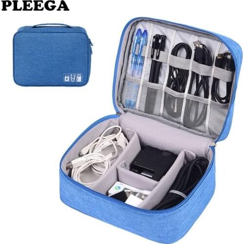 Travel Storage Bag Kit Data Cable U Disk Power Bank Electronic Accessories Digital Gadget Devices Divider Organizer Containers