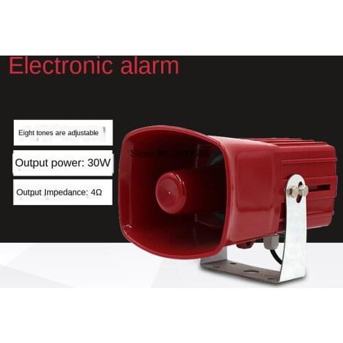 Medium-sized Electronic Alarm with Eight Kinds of Sound Adjustable Car Alarm
