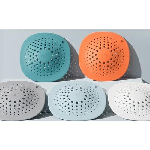 Household Kitchen Sink Filter Shower Drain Hair Catcher Stopper Bathroom Floor Drain Cover Universal Anti-clogging Sink Strainer