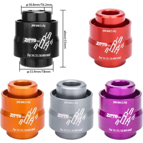 4 in 1 Fork Seal Driver Tool 32/34/35/36mm Front Fork Motorcycle Dirt Bike Bicycle Front Fork Oil Dust Seal Installer