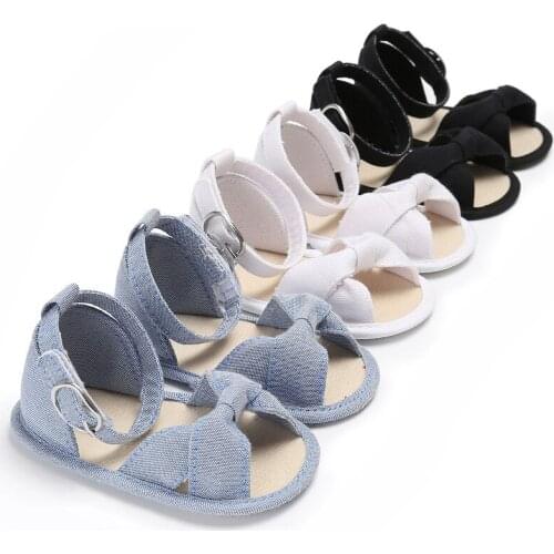 Summer 0-1 years old female baby soft bottom shoes non-slip baby toddler shoes
