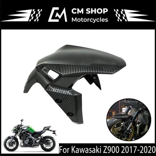 Kawasaki Motorcycle Carbon Fiber Front Fender ABS Injection Carbon Fiber Front Fender For Kawasaki Z900 2017 2018 2019 2020