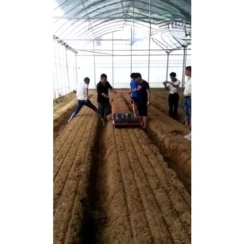 4 rows hand push manual onion vegetable seeder