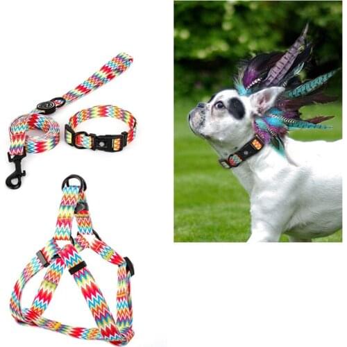 2021 EVERKIGN Fashion Pet Products Leash Dog Breast Strap Small and Medium-sized Dog Chain Pet Leash vest harnesses for dogs
