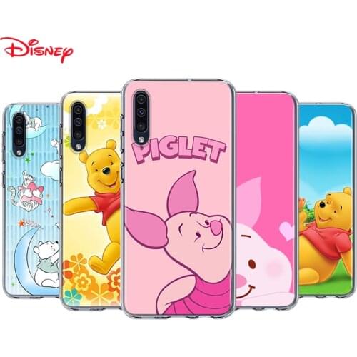 Silicone Cover Disney Pink Piglet For Samsung Galaxy A90 A80 A70 A70S A60 A50 A40 A30S A20S A20E A10 A10E Phone Case