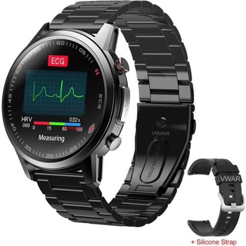 Laser Treatment ECG Smart Watch Body Temperature Men Health Fitness Tracker Heart Rate Blood Pressure Oxygen Monitor Smartwatch